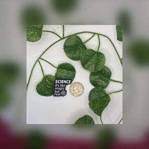 "Science Pin" Metal Pin